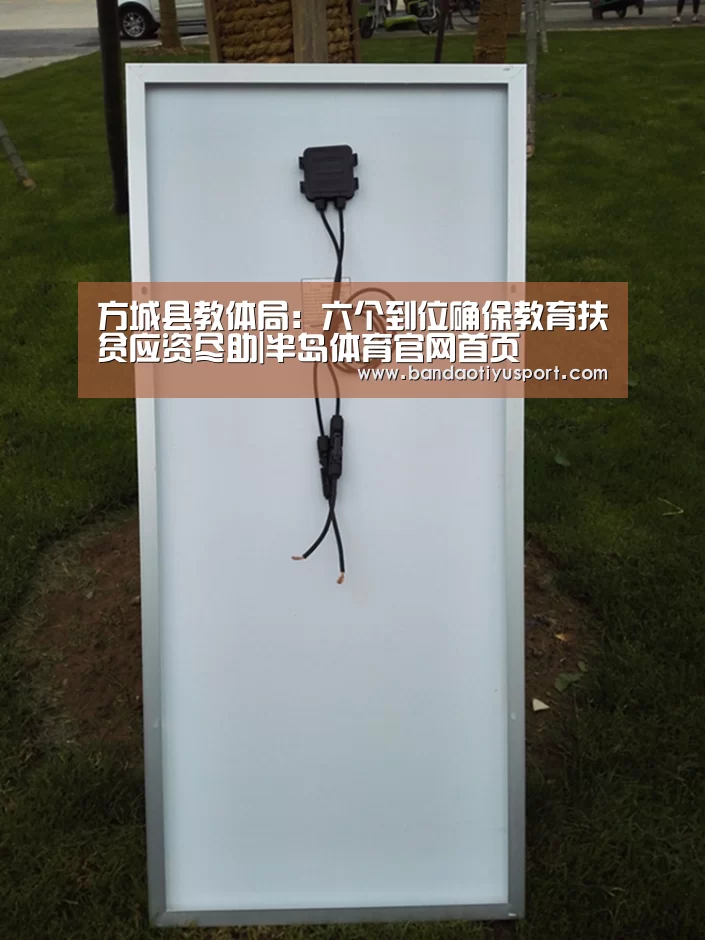 方城县教体局:六个到位确保教育扶贫应资尽助|半岛体育官网首页(图2) 方城县教体局:六个到位确保教育扶贫应资尽助|半岛体育官网首页(图2)